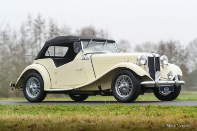 MG TD 'blower', 1953