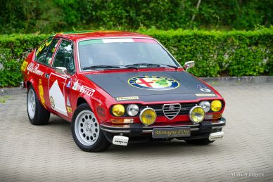 Alfa Romeo Alfetta 1800 GT rally car, 1975
