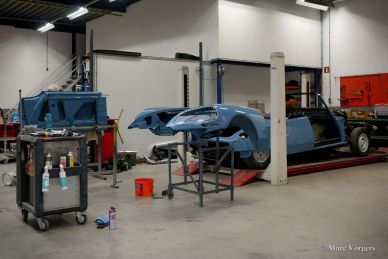 Citroën DS Convertible body restoration