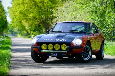Datsun 240Z rally car, 1973