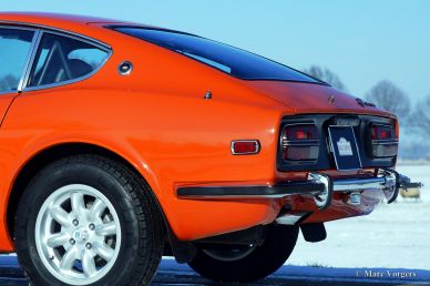 Datsun 240 Z rally preparation