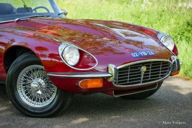 Jaguar E-Type V12 convertible, 1973