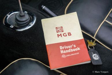 MG MGB roadster, 1967