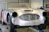 Austin Healey 100/6 rally car project