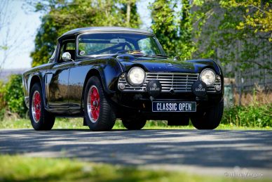 Triumph TR4 rally car, 1962