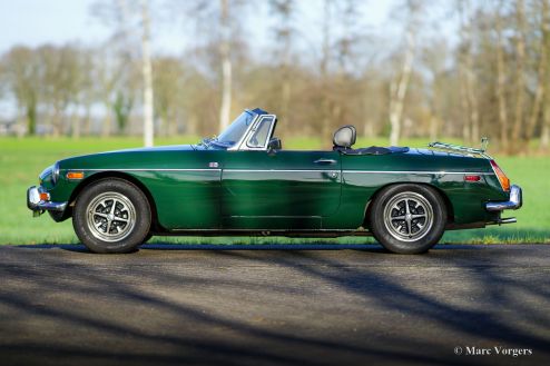 MG MGB roadster, 1974