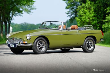 MG MGB roadster, 1975