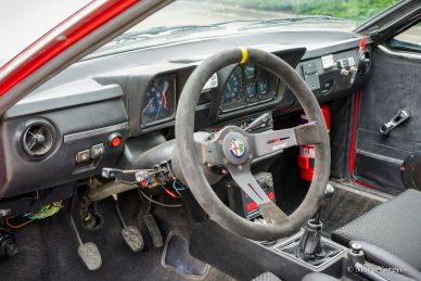 Alfa Romeo Alfetta 1800 GT rally car, 1975