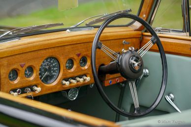 Alvis TC21 100 convertible, 1955