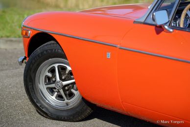 MG MGB roadster, 1974