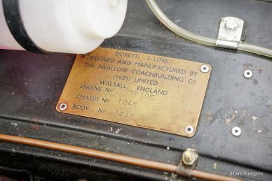 Swallow Doretti roadster, 1955