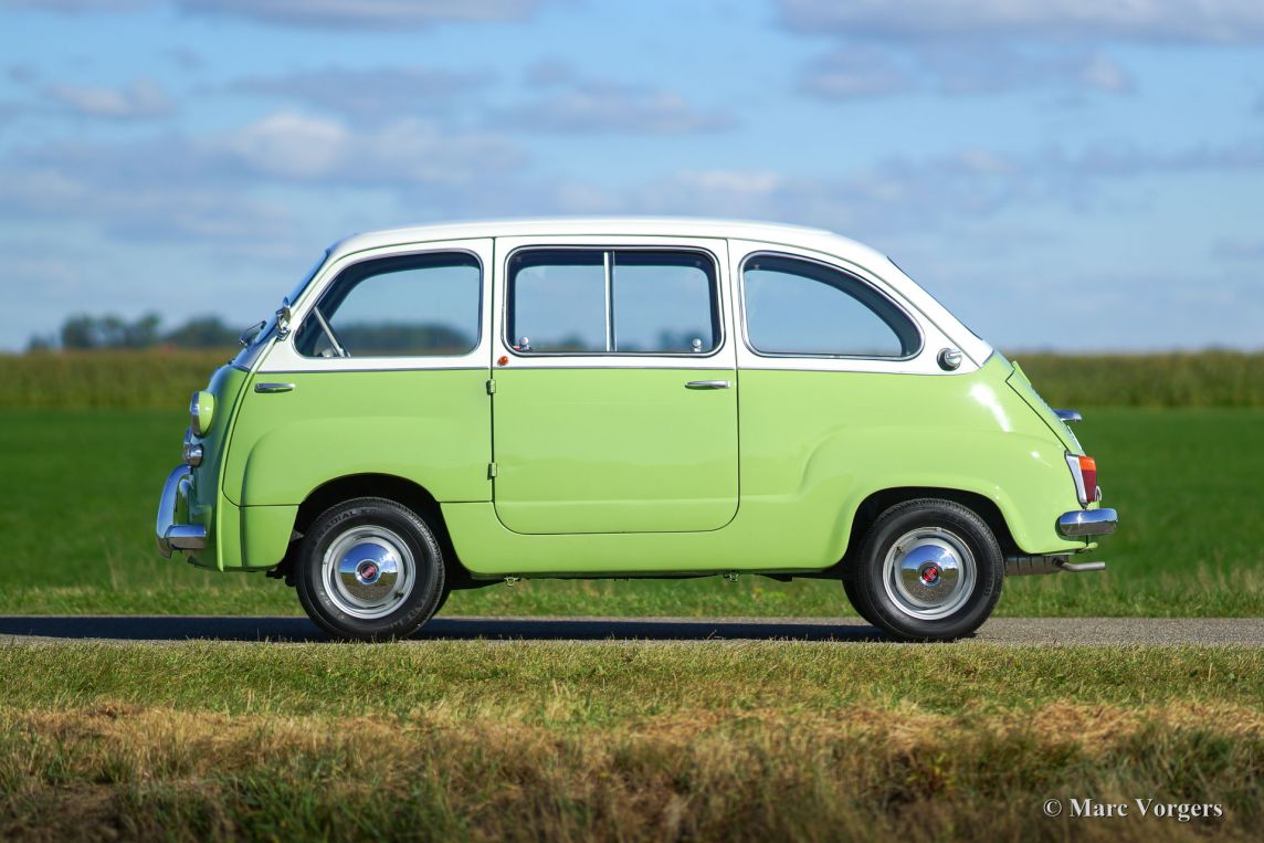 Verzadigen Communicatie netwerk spiegel Fiat 600 Multipla, 1963 - Classicargarage - NL