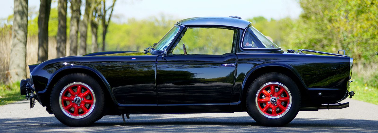 Triumph TR4 rally car, 1962