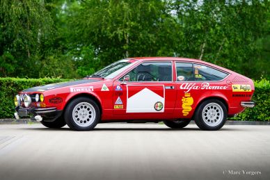 Alfa Romeo Alfetta 1800 GT rally car, 1975