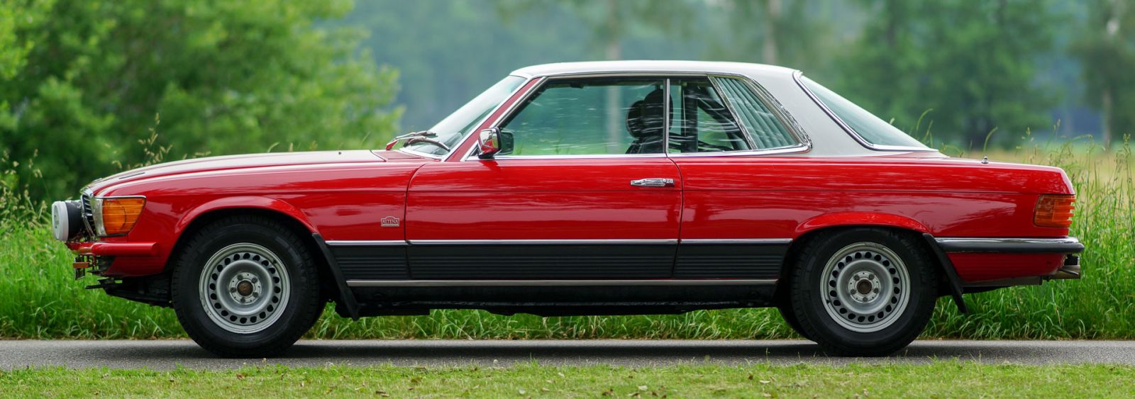 Mercedes-Benz 280 SLC rally car, 1976