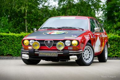 Alfa Romeo Alfetta 1800 GT rally car, 1975