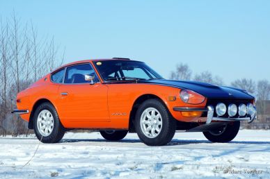 Datsun 240 Z rally preparation