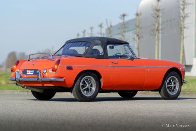 MG MGB roadster, 1974
