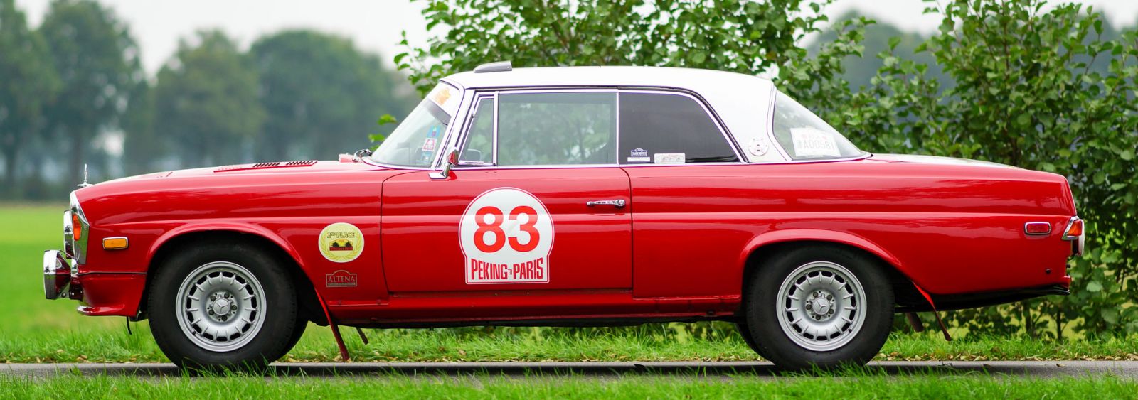 Mercedes-Benz 280 SE 3.5 rally car, 1970